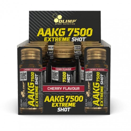 Olimp Nutrition AAKG 7500 Extreme Shot  - 9 x 25 ml.