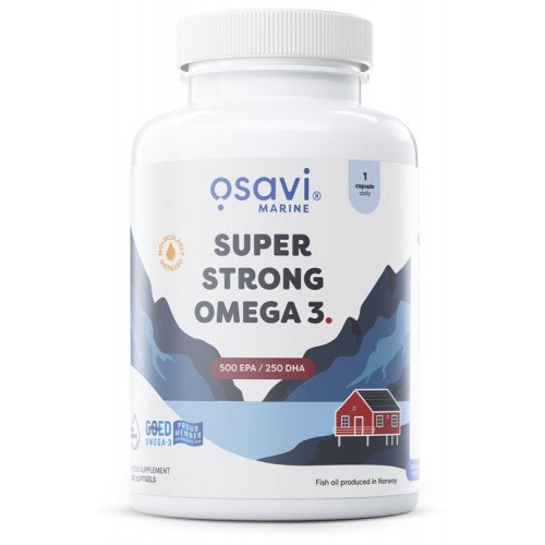 Osavi Super Strong Omega 3 - 500 EPA / 250 DHA  - 120 softgels