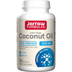 Jarrow Formulas Coconut Oil Extra Virgin, 1000mg  - 120 softgels