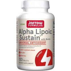 Jarrow Formulas Alpha Lipoic Sustain with Biotin - Alpha Lipoic Sustain with Biotin  - 120 tablets