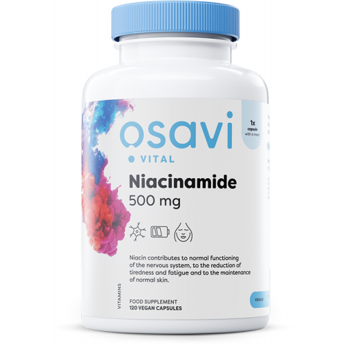 Osavi Niacinamide - 500mg  - 120 vegan caps