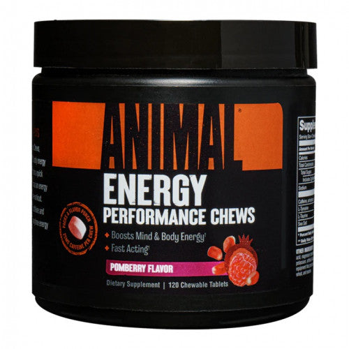 Animal Animal Energy Performance Chews, Pomberry  - 120 chewable tabs