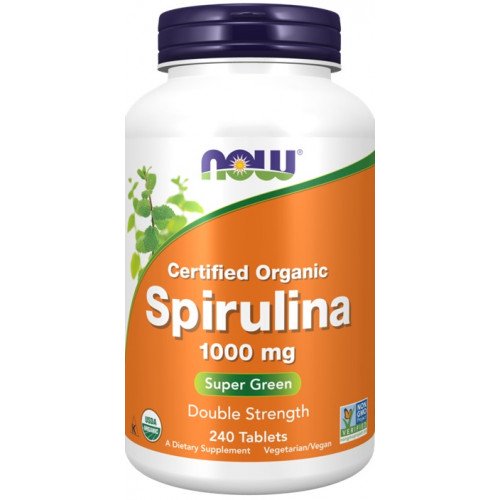 NOW Foods Spirulina - 1000mg  - 240 tablets