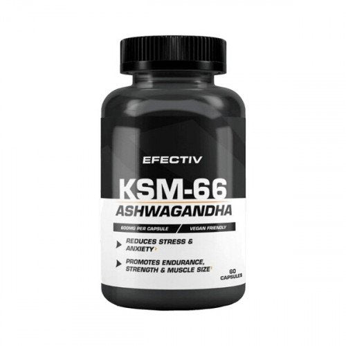 Efectiv Nutrition KSM-66 Ashwagandha  - 60 caps