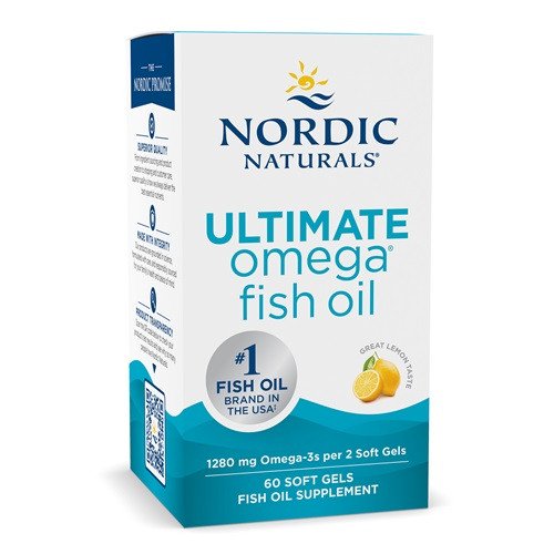 Nordic Naturals Ultimate Omega - 1280mg Lemon (EAN 768990891090)  - 60 softgels