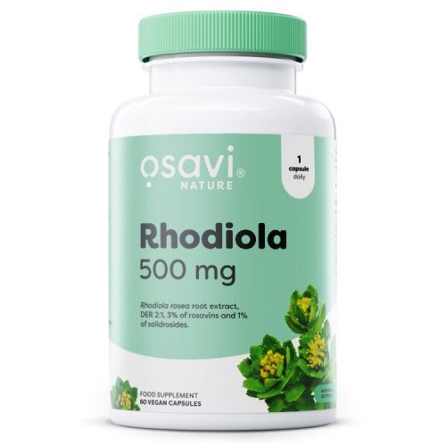 Osavi Rhodiola - 500mg  - 60 vegan caps