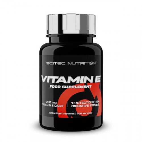 SciTec Vitamin E, 200mg  - 100 softgels