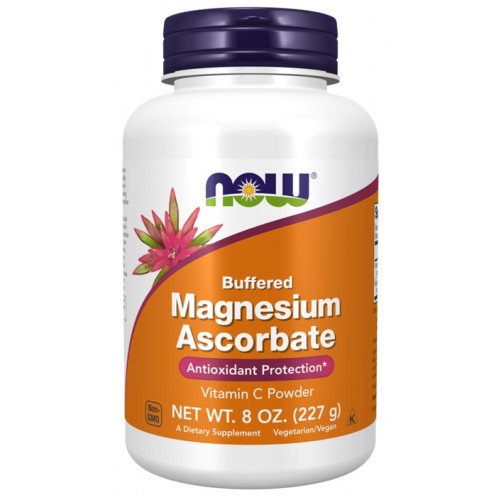 NOW Foods Magnesium Ascorbate, Buffered Powder  - 227 grams