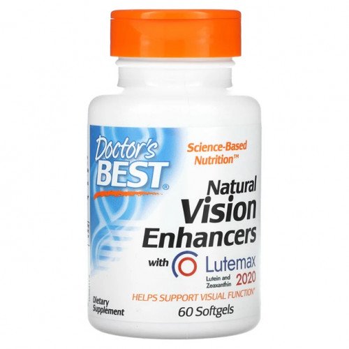 Doctor's Best Natural Vision Enhancers  - 60 softgels