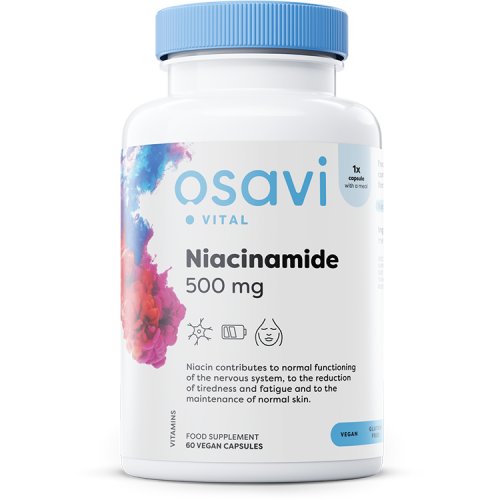 Osavi Niacinamide - 500mg  - 60 vegan caps