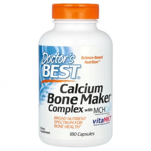 Doctor's Best Calcium Bone Maker Complex with MCHCal  - 180 caps