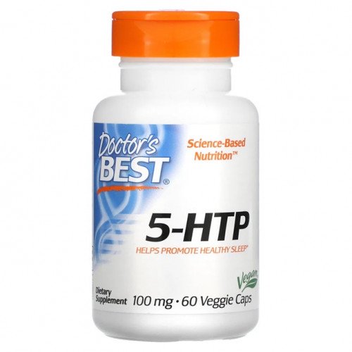 Doctor's Best 5-HTP, 100mg  - 60 vcaps