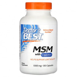 Doctor's Best MSM with OptiMSM  - 180 caps