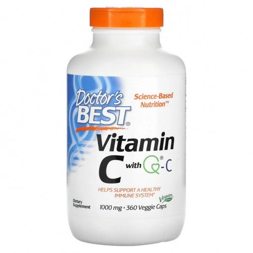 Doctor's Best Vitamin C with Q-C - 1000mg  - 360 vcaps