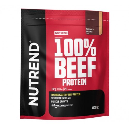 Nutrend 100% Beef Protein, Chocolate Hazelnut  - 900 grams