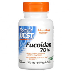 Doctor's Best Fucoidan 70%, 300mg  - 60 vcaps