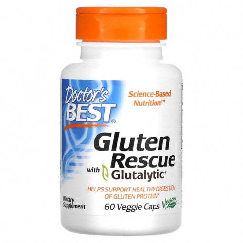 Doctor's Best Gluten Rescue with Glutalytic  - 60 vcaps