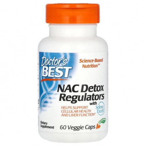 Doctor's Best NAC Detox Regulators  - 60 vcaps