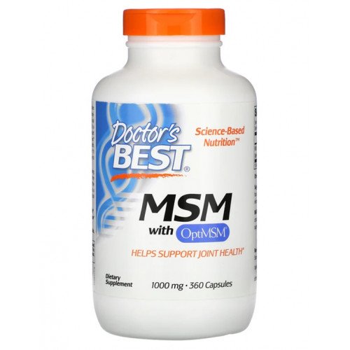 Doctor's Best MSM with OptiMSM  - 360 caps