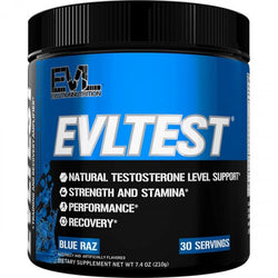 EVLution Nutrition EVL Test - Blue Raz  - 210 grams