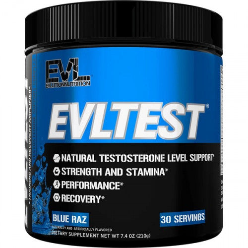 EVLution Nutrition EVL Test - Blue Raz  - 210 grams