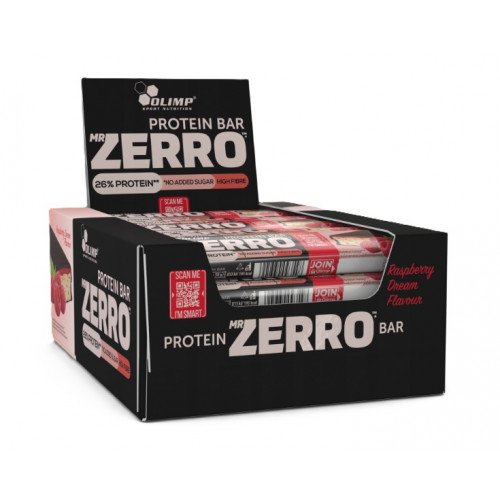 Olimp Nutrition Mr Zerro Protein Bar, Raspberry Dream  - 25 x 50g