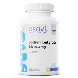 Osavi Sodium butyrate SR - 960mg  - 60 vegan capsules