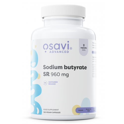 Osavi Sodium butyrate SR - 960mg  - 120 vegan capsules