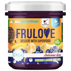 Allnutrition Frulove Dessert with Superfood - Blueberry & Banana with Chia  - 350 grams