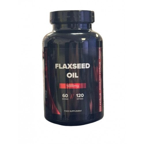 Strom Sports Flaxseed Oil  - 120 softgels