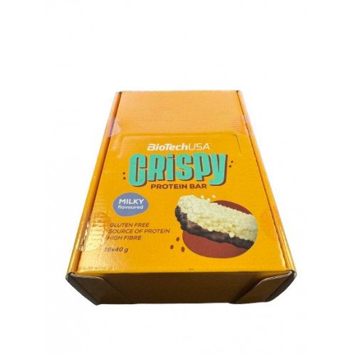 BioTechUSA Crispy Protein Bar  - 16 x 40g