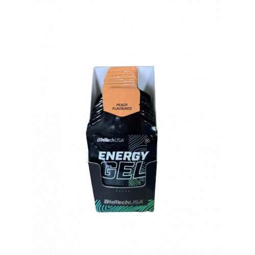 BioTechUSA Energy Gel, Peach  - 12 x 40g