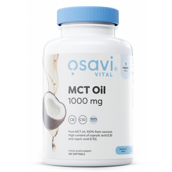 Osavi MCT Oil - 1000mg  - 120 softgels