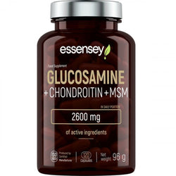 Essensey Glucosamine + Chondroitin + MSM  - 120 caps