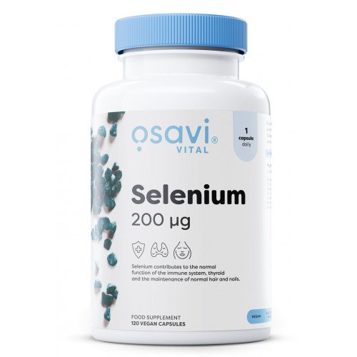 Osavi Selenium - 200mcg  - 120 vegan caps