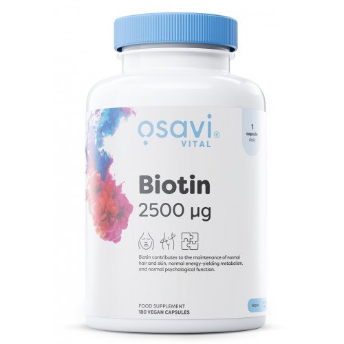 Osavi Biotin - 2500mcg  - 180 vegan caps