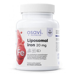 Osavi Liposomal Iron - 20mg  - 60 vegan caps