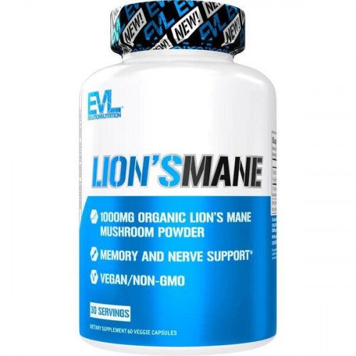 EVLution Nutrition Lion's Mane - Capsules  - 60 vcaps