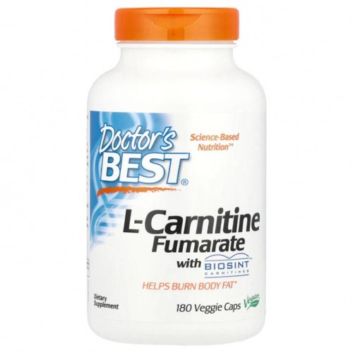 Doctor's Best L-Carnitine Fumarate with Biosint Carnitines - L-Carnitine Fumarate with Biosint Carnitines  - 180 vcaps