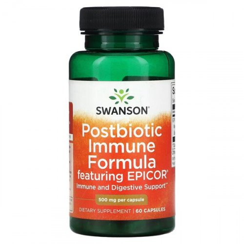 Swanson Postbiotic Immune Formula featuring EPICOR  - 60 caps