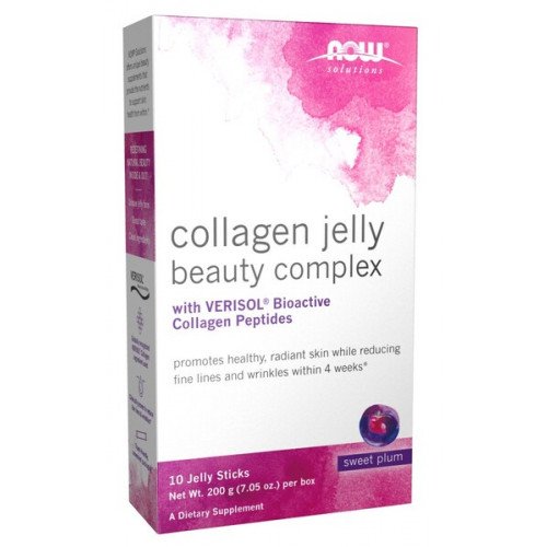 NOW Foods Collagen Jelly Beauty Complex  - 10 jelly sticks