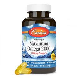 Carlson Labs Maximum Omega 2000 - Maximum Omega 2000  - 60 softgels