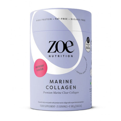 ZOE Nutrition Marine Collagen, Raspberry  - 300 grams