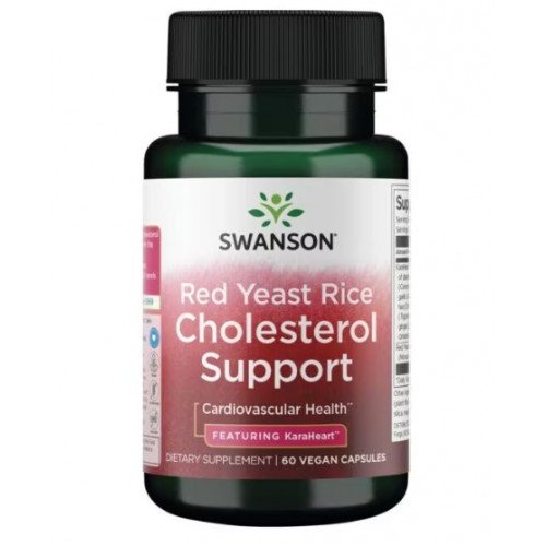 Swanson Red Yeast Rice Cholesterol Support  - 60 vcaps