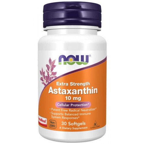 NOW Foods Astaxanthin Extra Strength - 10mg  - 30 softgels