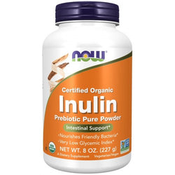 NOW Foods Inulin Prebiotic Pure Powder  - 227 grams