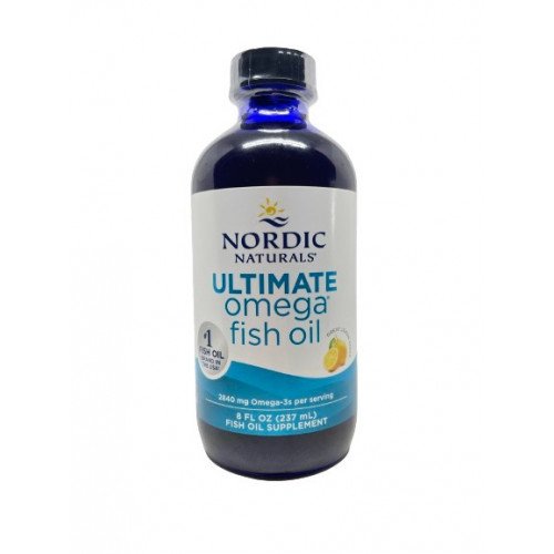 Nordic Naturals Ultimate Omega - 2840mg Lemon  - 237 ml.