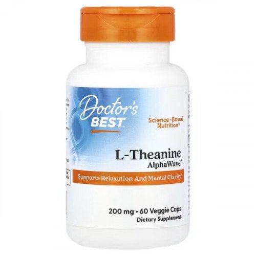 Doctor's Best L-Theanine AlphaWave  - 60 vcaps