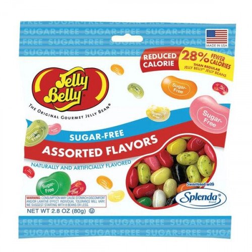 Jelly Belly Sugar-Free Assorted Flavors Jelly Beans  - 80 grams