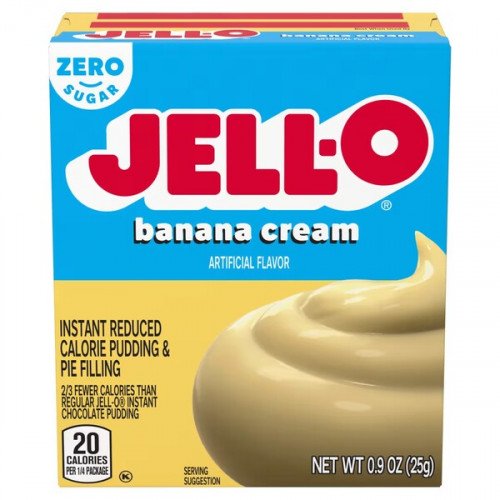 Jell-O Instant Pudding & Pie Filling Sugar Free - 25  - 39 grams